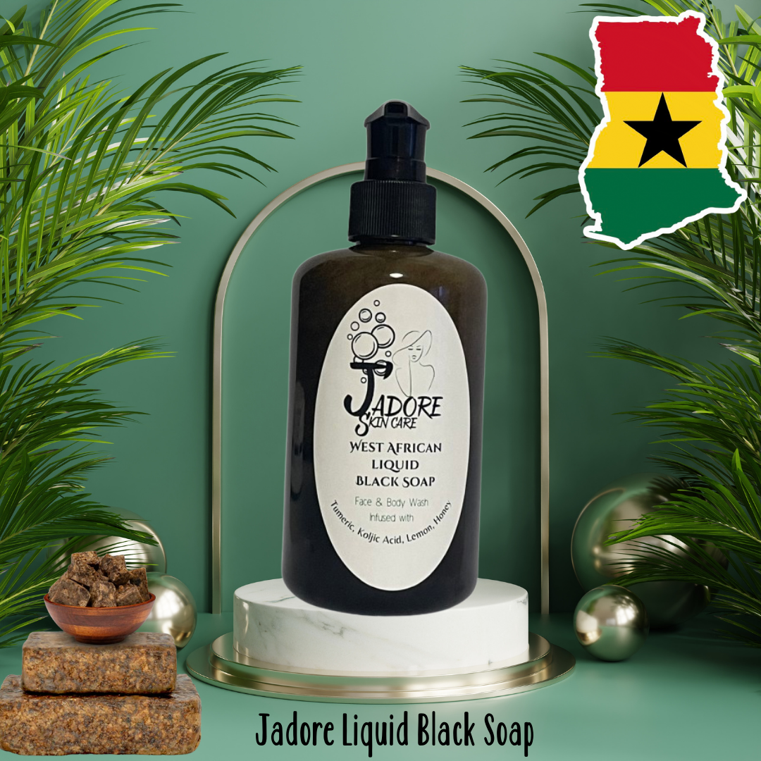 West African Liquid Black Soap