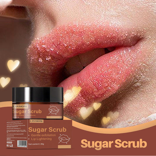 Brown Sugar Lip Scrub Cream Lip Scrub Exfoliating Skin Moisturizing - Adjeley cole